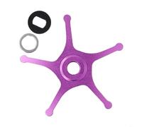 Ensemble de frein en métal efficace de 62 mm pour moulinet de pêche ABU BF7 BF8 ib7 ib8 conçu pour fonctionner avec le système Five Star et pour la compatibilité de la série Zenon (violet)