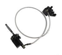 Ensemble de frein hydraulique pour roue arrière gauche sur ATV Dirt Bike 110 cc 125 cc 140 cc avec intégration d'étrier de maître-cylindre