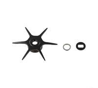 Ensemble de frein six étoiles de précision compatible avec ABU Garcia BF7 BF8 IB7 IB8 DEEZ8 pour modèles de moulinet de pêche Zenon 64 mm (type droitier noir)