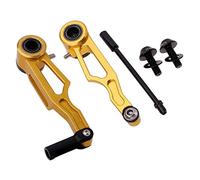 Ensemble De Freins De Vélo 1 Paire De Freins Universels en V Avant Arrière Ensemble De Remplacement D'étrier De Frein De VTT pour La Plupart des Vélos, Vélos De Route, VTT, BMX 82mm-doré