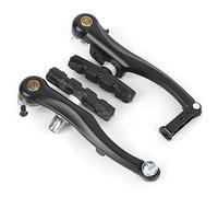 Ensemble de Freins en Alliage en Aluminium Noir Contre Le Vélo de Montagne, Comprend Toutes Les Pièces Nécessaires pour L'installation, Assurer la sécurité et l'efficacité Tout en Conduisant