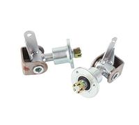 Ensemble de fusées de direction de moyeu de roue, 17 mm, 3 goujons, bride de roulement de moyeu de roue avant, broche de fusée de direction pour pneus de 12,7 cm, Go Kart ATV Quad Bike