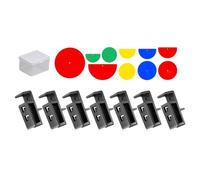 Ensemble de gabarits de menuiserie pour réaliser des coups de pied et de plafond. Outil de menuiserie pour faire des coups de pied et de plafond