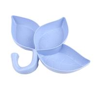 Ensemble de gamelles pour petits animaux - Distributeur de nourriture en | plastique à suspendre avec 3 compartiments, résistant aux morsures et aux fuites | Gamelle d'alimentation et d'eau pour petit
