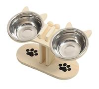 Ensemble de gamelles réglables pour chien et eau - Pour ralentir la consommation alimentaire - Pour les ménages d'animaux domestiques, les personnes âgées, les chiots, les voyages, l'intérieur et