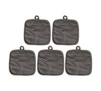 Ensemble de Gants Chauffants résistants à la Chaleur, Ensemble de Gants de Cuisine, 5 pièces, Collection de avec poignée en Silicone, kit d'outils de Cuisson à Protection Thermique épaisse,