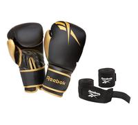 Ensemble De Gants De Boxe Et D'écharpes Reebok Noir