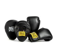 Everlast 1910 Classic Training Gants de Boxe et Gants de Concentration en Cuir avec Crochet et Boucle pour Sacs et Travail, équipement de Protection et Confort - Équipement Authentique