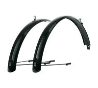 Sks Bluemels Basic 45 Mm Mudguard Argenté 28´´ Black