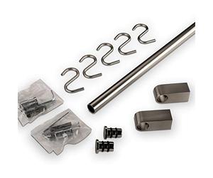 Ensemble de Garde-Corps de Cuisine So-Tech® Finition INOX 900 mm diamètre Tube 16 mm