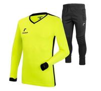 Ensemble de gardien de but enfant Reusch Match - safety yellow/black - S XS