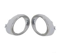 Ensemble de garnitures de feux de brouillard 62256-1MS2A compatibles avec Infiniti pour G25 G37 M37 M56 Q70 avant droit et gauche Boîtier en plastique Ajustement direct