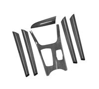 Ensemble De Garnitures Panneaux Porte Et Levier Vitesses En Fibre Carbone ABS Pour X3 X4 F26 2011 2012 2013 2014 2015 2016 BLNETU