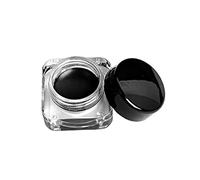 Ensemble de gel pour eye-liner | 1 pièce de gel imperméable pour les yeux, maquillage dramatique, eye-liner avec pinceau, cosmétique beauté, dure toute la journée (noir, 0, 18 oz/5 g)