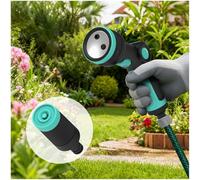 Ensemble de Gicleurs de Jardin - Pelouse Obligatoire avec 3 Modes de Pulvérisation Interchangeables pour une Irrigation Parfaite pour la Pelouse, les Plantes, les Voitures et les Animaux de Compagnie