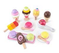 New Classic Toys - 10630 - Jeu D'imitation - Cuisine - Ensemble Complet glaces de luxe