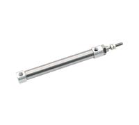 Ensemble de glissière d'air Mini vérin pneumatique type CDJ2B, excellente conductivité thermique, à double effet et tige unique (1 pièce)(100 * 16MM)