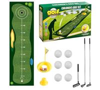 Ensemble de golf pour , jeu intérieur et extérieur - Système de jeu ďe jouets đe golf dans le jardin | Kit d́e pratique d̄e putting interactif ABS, ensemble d'activités sportives légères pour g