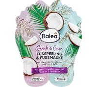 Ensemble de gommage pour les pieds et masque pour les pieds (2x10 ml), 20 ml - Marque DM Allemagne - Compatible avec balea - Fußpeeling & Fußmaske Set (2x10 ml), 20 ml