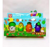 Ensemble De Gommes À Dessin Animé Pour Élèves, Papeterie De Modélisation D'animaux De Dessin Animé, Cadeau De Récompense Pour Enfants De La Maternelle