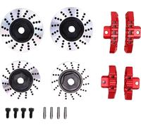 Ensemble de goupilles d'étrier de frein Hex-Rotor pour les pièces de freinage en alliage d'aluminium de Traxxas 4-tec-Drift 1/10 RC-Auto