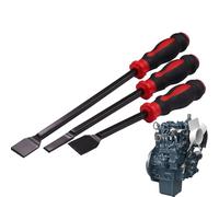 Ensemble De Grattoirs À Joints | Outil De Maintenance De Véhicule 3 Pièces,Grattoir À Joint En Acier Au Chrome Vanadium Pour Métal - pour Rénovation Maison Fenêtre Carrelage Cuisson Sol Cuisine Atelie