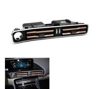 Ensemble De Grille D'aération Climatisation Gauche Droite Voiture LHD Pour Mercedes Pour Benz EQC N293 2018 2019 2020 2021 2022 Grille Sortie Ventilation Climatisation Voiture(LHD Middle)