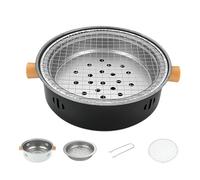 Ensemble de grilles de barbecue à assemblage rapide et convivial, accessoires de barbecue de cuisine pour les pique-niques, le camping sur la plage et les rassemblements dans le jardin, le camping en