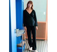 VERTBAUDET Ensemble de grossesse et allaitement 2 pièces en tricot noir 42/44