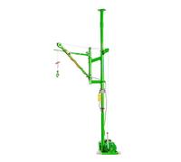 Ensemble de grue à colonne intérieure, type à bras pliant, charge de 200 kg, moteur de 1,8 kW, avec câble en acier de 30 m(Standard Motor)