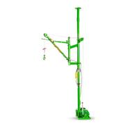 Ensemble de grue à colonne intérieure, type à bras pliant, charge de 300 kg, moteur de 4 kW, avec câble en acier de 30 m