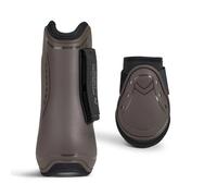 Ensemble de Guêtres antérieurs pour cheval Ouvertes protège-tendons et protège-boulets Horze Armour - Airflow Marron Cob