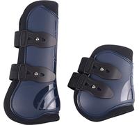 Ensemble de guêtres QHP Navy, taille:Poney