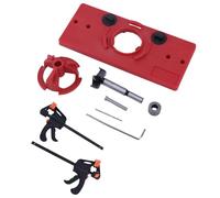 Ensemble de guides de perçage de charnière de 35 mm pour le travail du bois, outil de forage, charnières, charnières, outils d'installation de gabarit de perçage