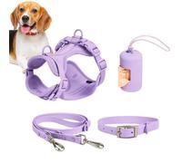 Ensemble de Harnais pour Chien Chien de Taille Moyenne, Ensemble de laisses | Laisses étanches pour la marche pour la co