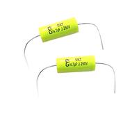 Ensemble de haut-parleurs Crossover 13 × 30 mm Jaune