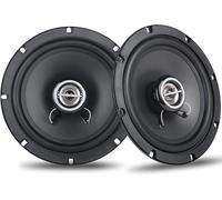 Ensemble de Haut Parleurs de Voiture 6,5 Pouces Ensemble de Composants Audio de Voiture,Puissance Maximale 160 Watts (40 Watts RMS),avec 2 Basse,2 Tweeters,2 Diviseurs