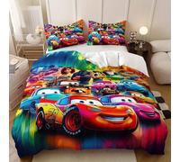 Ensemble De Housse De Couette 3 Pieces Cars Movie Ensemble De Couette De Literie Cars Movie Ensemble De Couette De Lit À Theme Cars Ensemble De Couette De Lit À Theme Cars Vibrant