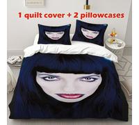 Ensemble De Housse De Couette 3 Pieces Sur Le Theme De Nina Hagen - Comprend 1 Housse De Couette + 2 Taies D'oreiller, Ensemble De Literie Imprime Haute Définition Doux Et Respiran