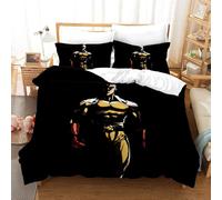 Ensemble De Housse De Couette À Impression Numérique Tridimensionnelle 3d Adiccc Ensemble De Housse De Couette Easy Care Soft Cosy Double, Ensemble 3 Pieces 1 Housse De Couette + 2