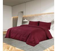 Ensemble de housse de couette Bleu marine 200x200 cm Coton Bleu G