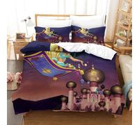 Ensemble De Housse De Couette Ensemble De Literie Aladdin Housse De Couette Anime Movies Single
