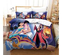 Ensemble De Housse De Couette Ensemble De Literie Aladdin Housse De Couette Anime Movies Single