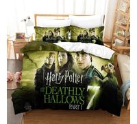 Ensemble De Housse De Couette Ensemble De Literie Harry Potter Personnages De Film Couvre-Lit Microfibre