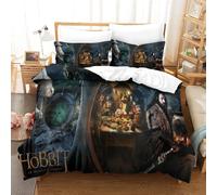 Ensemble De Housse De Couette Ensemble De Literie Hobbit Housse De Couette Affiche De Film Single