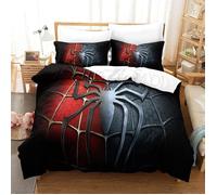 Ensemble de housse de couette Ensemble de literie Spiderman Housse de couette Super Hero 135x200cm[291]