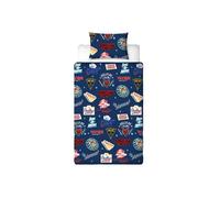 Ensemble de housse de couette et de taie d’oreiller simple Stranger Things Gorgon