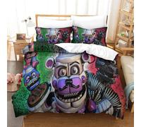 Ensemble De Housse De Couette Five Nights At Freddys Parure De Lit Housse De Couette Cartoon