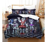 Ensemble De Housse De Couette Five Nights At Freddys Parure De Lit Housse De Couette Cartoon