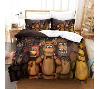 Ensemble De Housse De Couette Five Nights At Freddys Parure De Lit Housse De Couette Cartoon